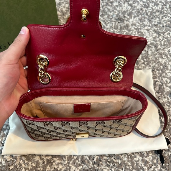 Gucci Bag Beige/Red - Picture 4 of 9